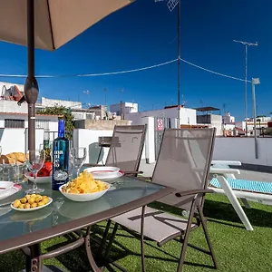 Сasa de vacaciones Casa A 5 Min De Sevilla Com Piscina, Camas